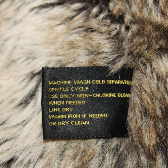 JEAN JACKET Fabio Faux Fur Lined Blue Denim Jacket Penny Lane - Picture 13 of 14